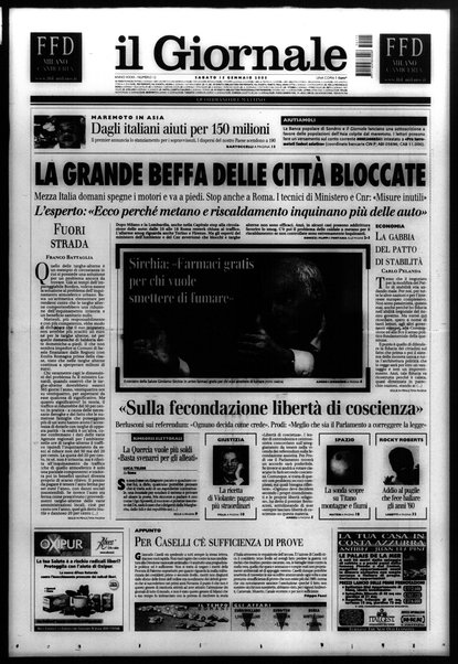 Il giornale : quotidiano del mattino